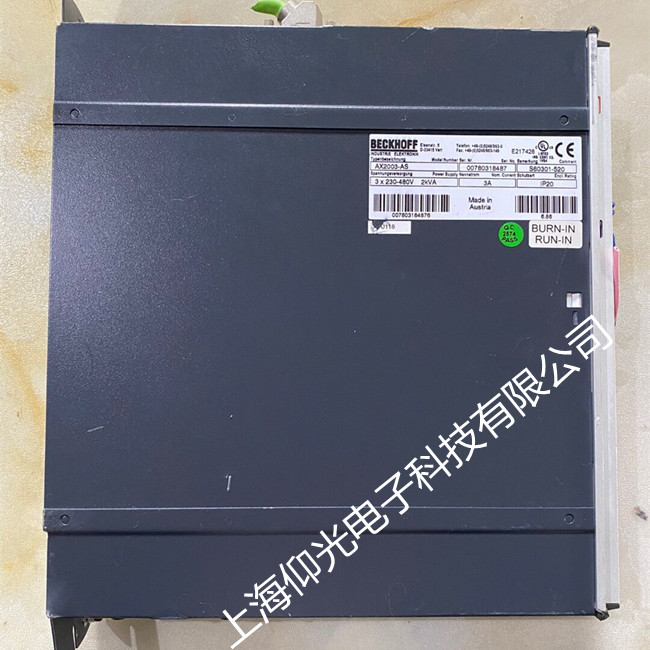 BECKOFF倍福伺服驅動器通電報警ED40/ED41維修電話