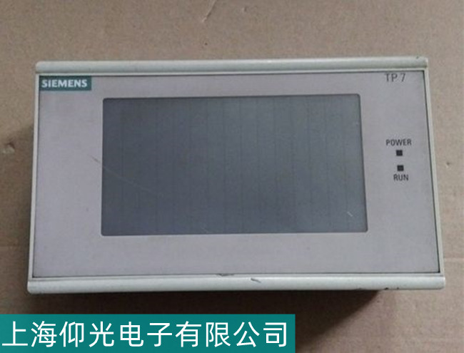 臨汾西門子MP377工控觸摸屏進不了系統故障維修