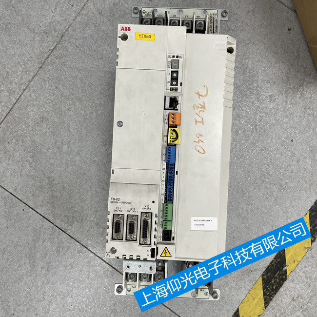 ABB MotiFlex e180伺服驅動器維修-顯示報警E1024維修